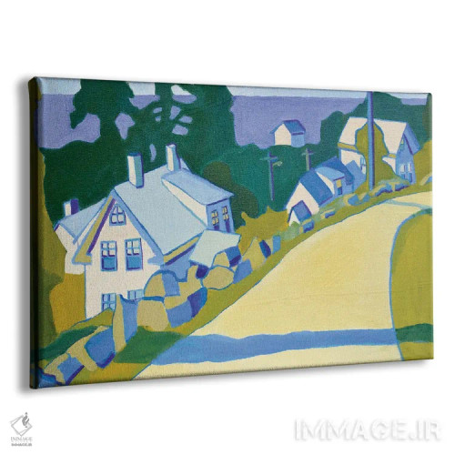 تابلو جاده به آنیسکوم اثر دبرا برتون رابینسون - نمای پرسپکتیو محصول