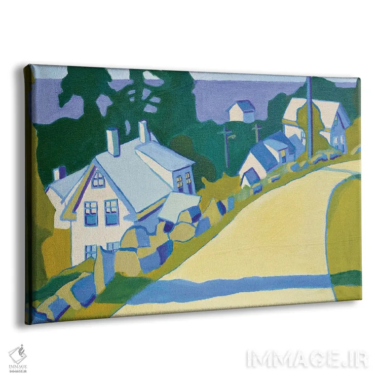 تابلو جاده به آنیسکوم اثر دبرا برتون رابینسون - نمای پرسپکتیو محصول