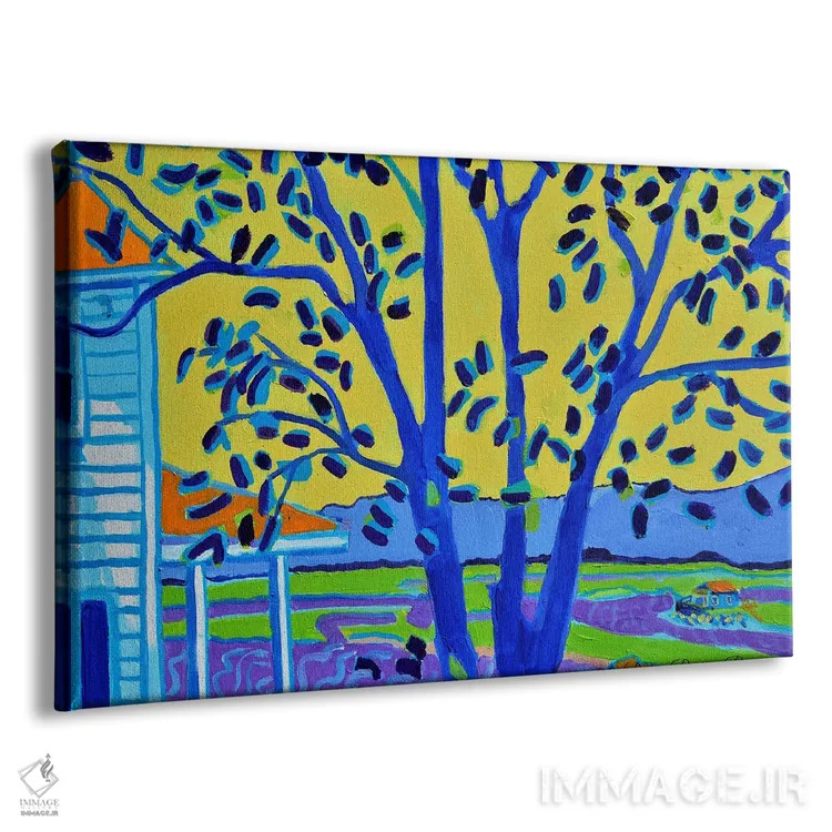 تابلو صبح بر رودخانه آنیسکوم اثر دبرا برتون رابینسون - نمای پرسپکتیو محصول