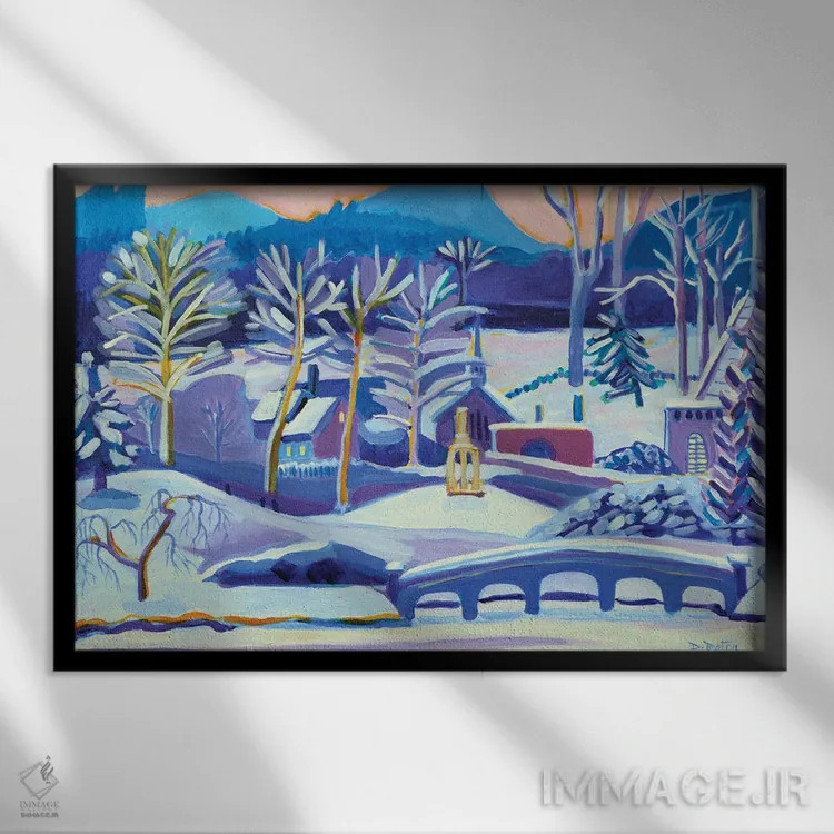 تابلو غلبه بر غرور و تعصب ۲ اثر دبرا برتون رابینسون - نمای قابدار مشکی