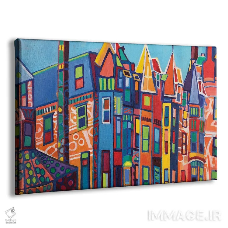 تابلو فیرفیلد و نیوبری (اسامی محل) اثر دبرا برتون رابینسون - نمای پرسپکتیو محصول