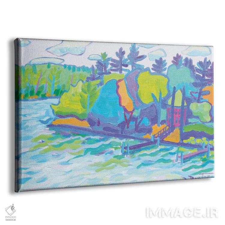 تابلو دور پیچ اثر دبرا برتون رابینسون - نمای پرسپکتیو محصول