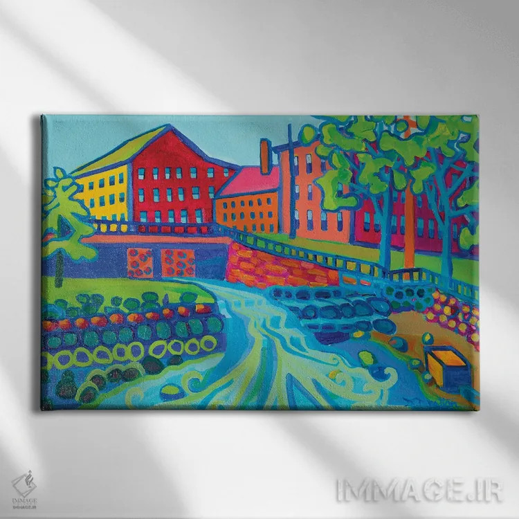 تابلو ظهور لوول اثر دبرا برتون رابینسون - نمای روبهرو روی دیوار