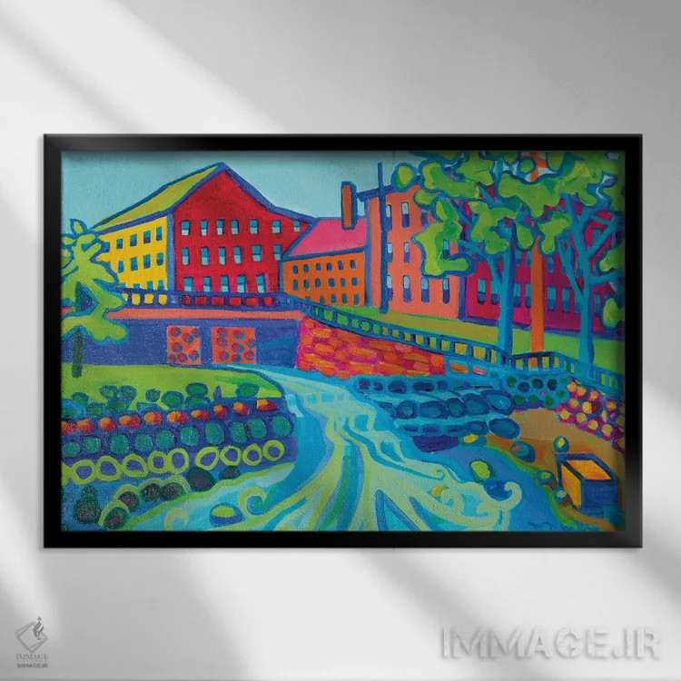 تابلو ظهور لوول اثر دبرا برتون رابینسون - نمای قابدار مشکی