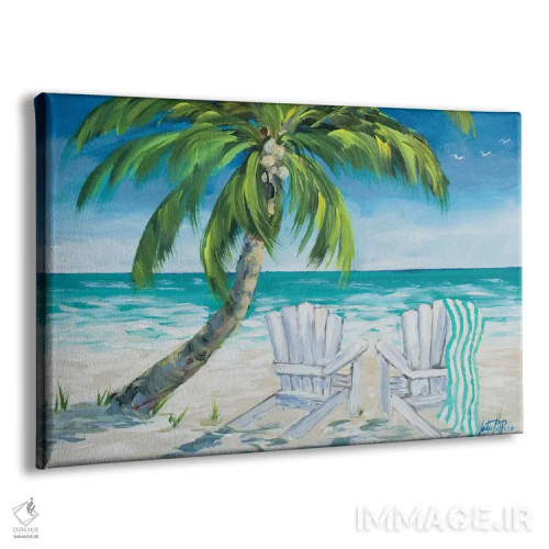 تابلو نسیم اقیانوس II اثر جولی دریسه - نمای پرسپکتیو محصول