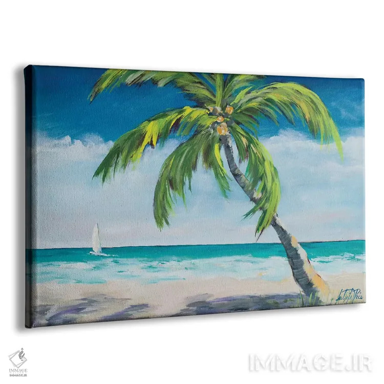 تابلو نسیم اقیانوس I اثر جولی دریسه - نمای پرسپکتیو محصول