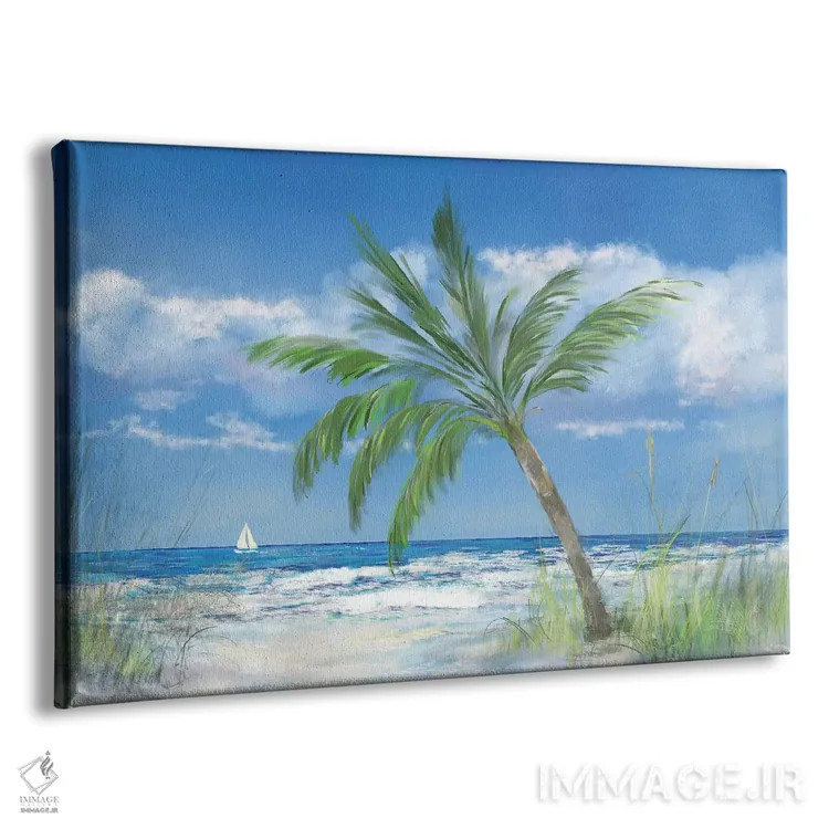 تابلو بهشت نخل اثر جولی دریسه - نمای پرسپکتیو محصول