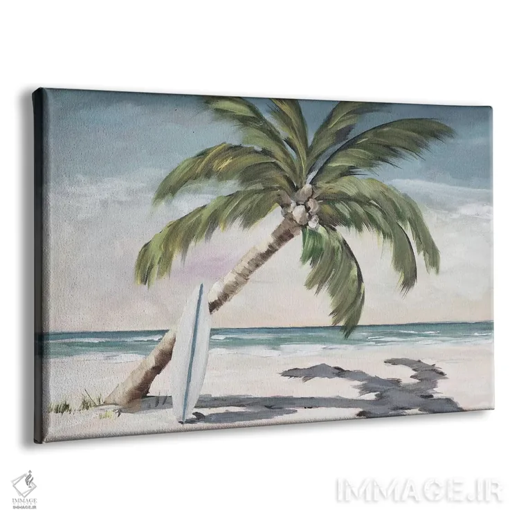 تابلو بهشت موجسواری اثر جولی دریسه - نمای پرسپکتیو محصول