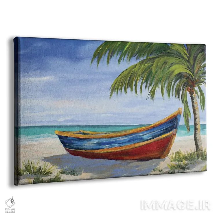 تابلو پای به ساحل گذاشتن اثر جولی دریسه - نمای پرسپکتیو محصول