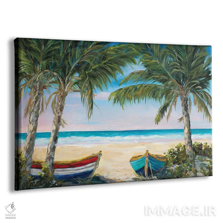 تابلو همگی به ساحل اثر جولی دریسه - نمای پرسپکتیو محصول