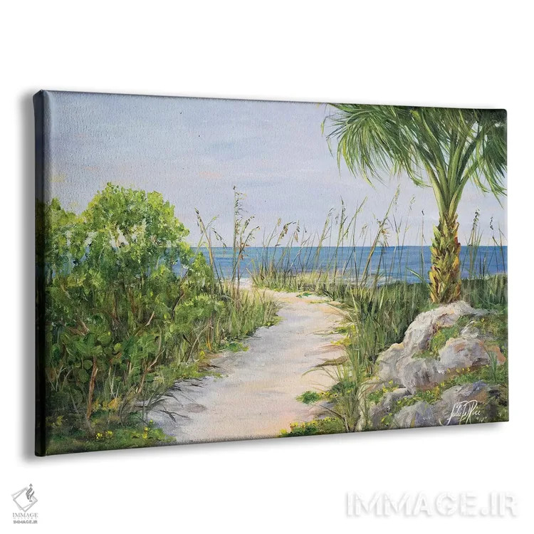 تابلو مسیر من به سوی بهشت اثر جولی دریسه - نمای پرسپکتیو محصول