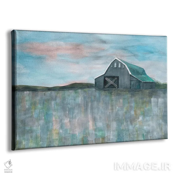 تابلو زیبایی زمین کشاورزی ۳ اثر دوریس شَرِست - نمای پرسپکتیو محصول