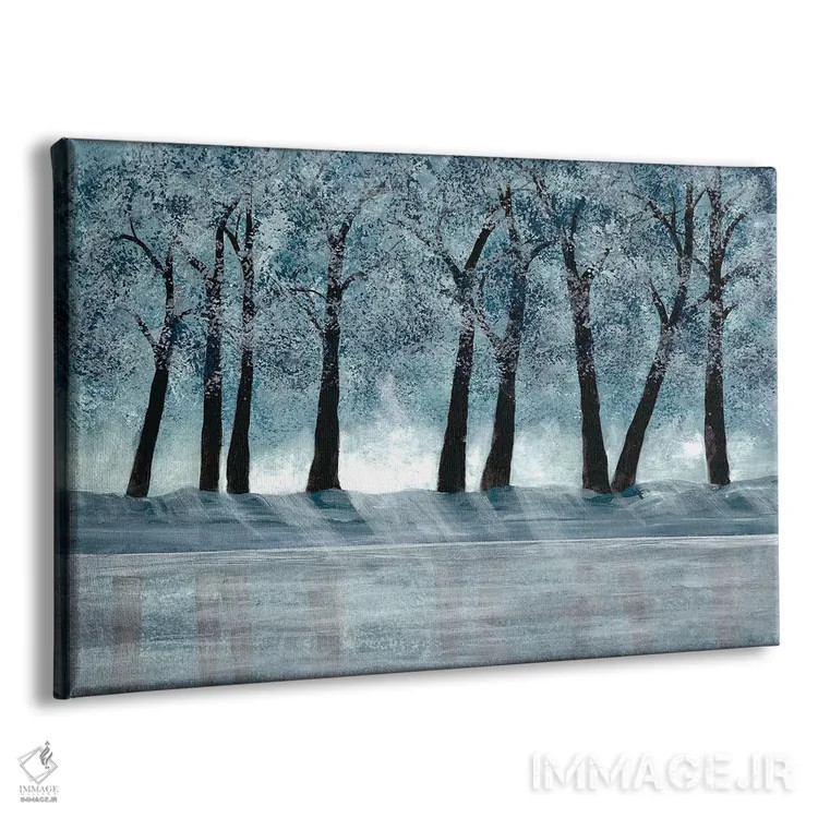 تابلو قدرت آبی ۱ اثر دوریس شَرِست - نمای پرسپکتیو محصول