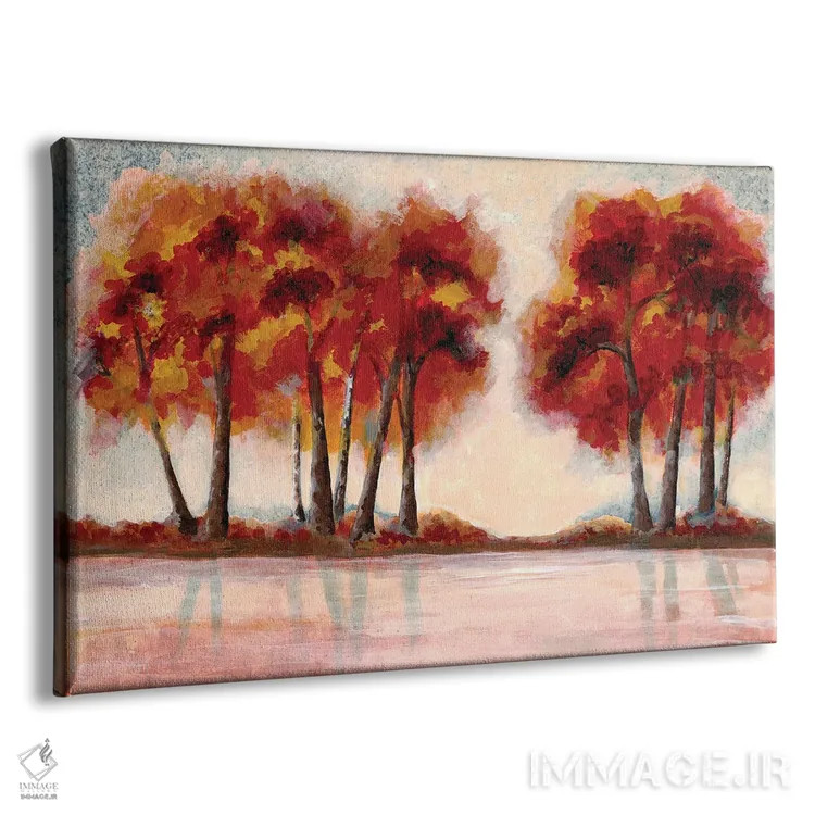 تابلو برگریزان پاییزی ۲ اثر دوریس شَرِست - نمای پرسپکتیو محصول