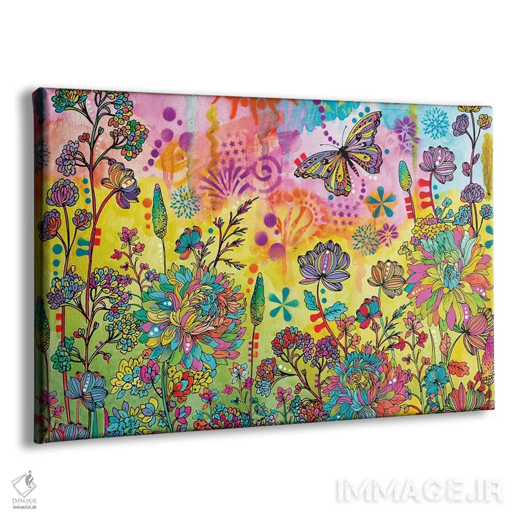 تابلو شناور در طبیعت اثر باور روسو - نمای پرسپکتیو محصول