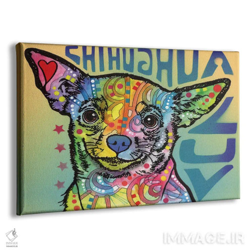 تابلو عشق چیهواهوا اثر باور روسو - نمای پرسپکتیو محصول