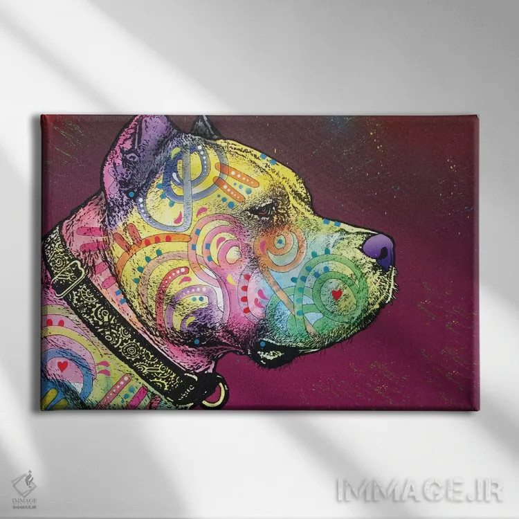 تابلو روح پیت بول اثر باور روسو - نمای روبهرو روی دیوار