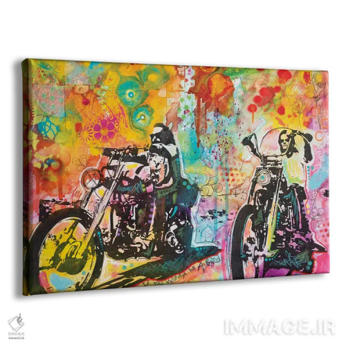 تابلو سوار آسان (الهام گرفته از فیلم) اثر باور روسو - نمای پرسپکتیو محصول