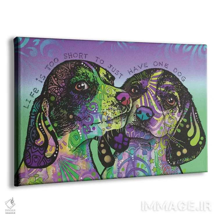 تابلو زندگی خیلی کوتاه است اثر باور روسو - نمای پرسپکتیو محصول