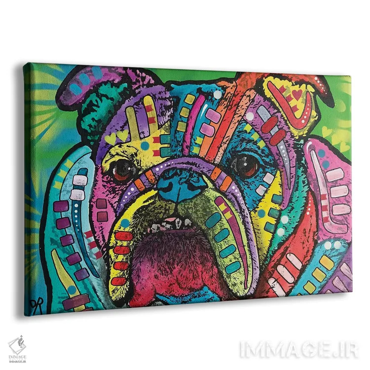 تابلو استیل اثر باور روسو - نمای پرسپکتیو محصول