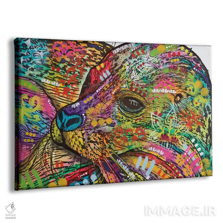 تابلو فک دریایی اثر باور روسو - نمای پرسپکتیو محصول