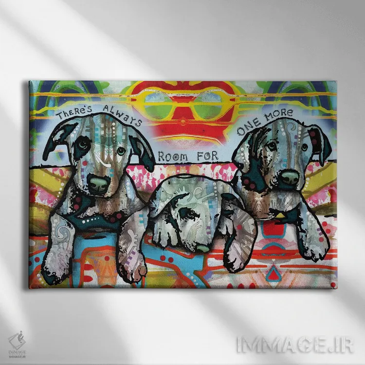 تابلو یکی دیگر اثر باور روسو - نمای روبهرو روی دیوار