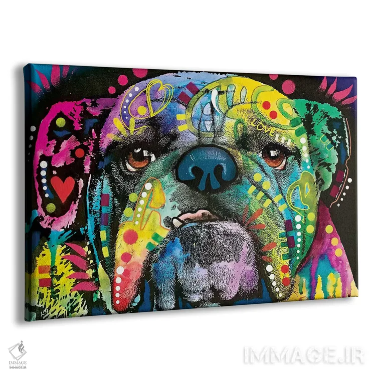 تابلو گاو مستقیم به جلو (کنایه یا طنز) اثر باور روسو - نمای پرسپکتیو محصول