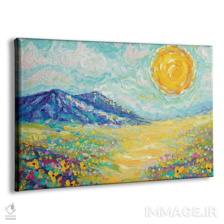 تابلو خورشید را دنبال کن اثر دروتا کوسی - نمای پرسپکتیو محصول