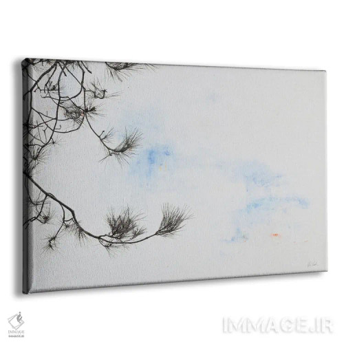 تابلو کاج قهوهای سوخته (سپیا نوع فیلتر/رنگ) اثر دبورا رِوِل - نمای پرسپکتیو محصول