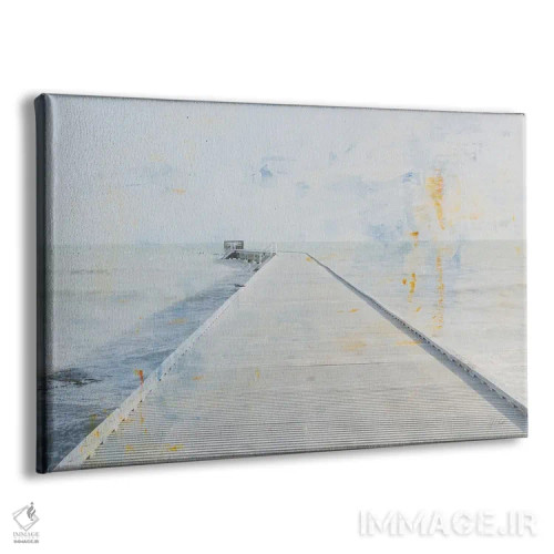 تابلو اسکله ۱ اثر دبورا رِوِل - نمای پرسپکتیو محصول