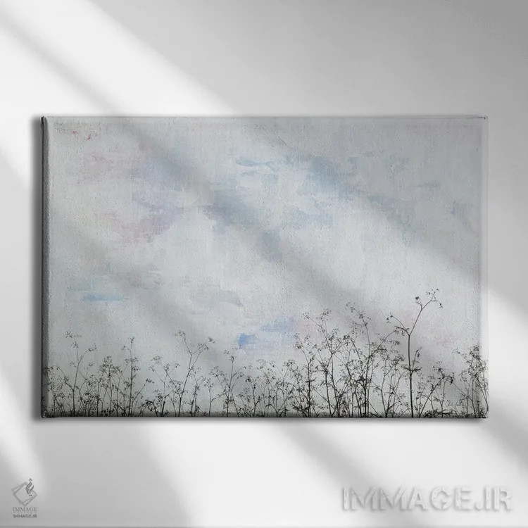 تابلو آن سوی پرچین اثر دبورا رِوِل - نمای روبهرو روی دیوار