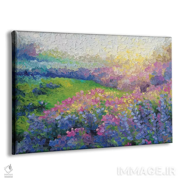 تابلو اسطوخودوس آفتابسوخته اثر دروتا کوسی - نمای پرسپکتیو محصول