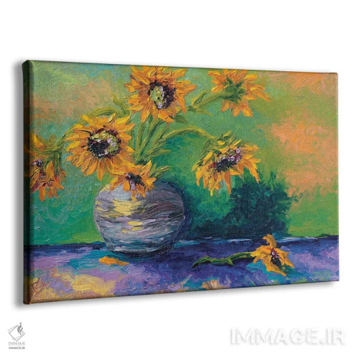 تابلو خلقوخوی آفتابی اثر دروتا کوسی - نمای پرسپکتیو محصول