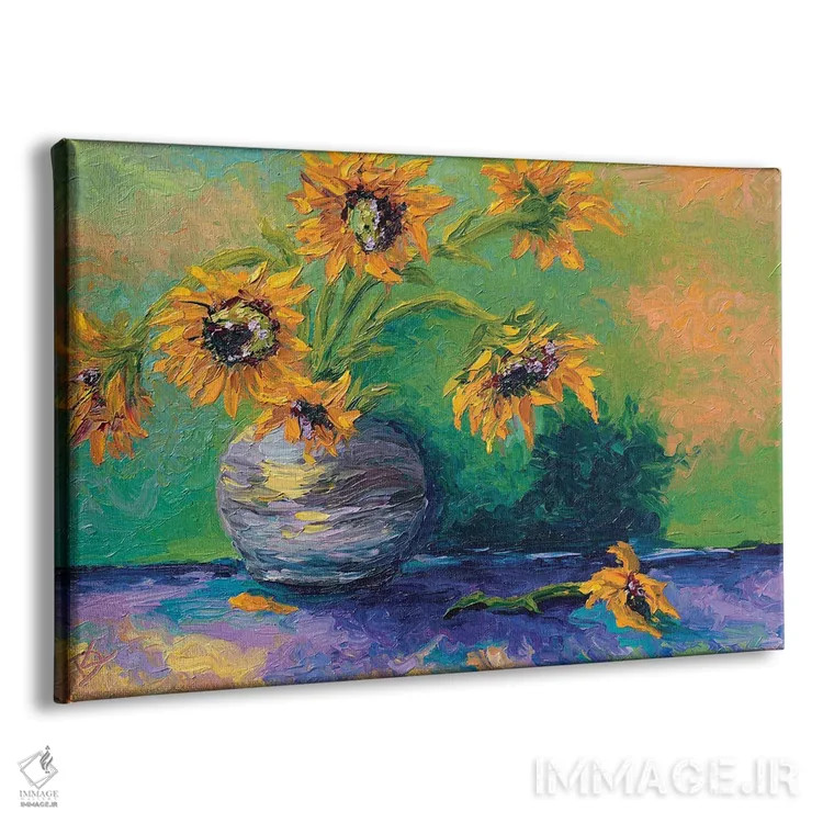 تابلو خلقوخوی آفتابی اثر دروتا کوسی - نمای پرسپکتیو محصول