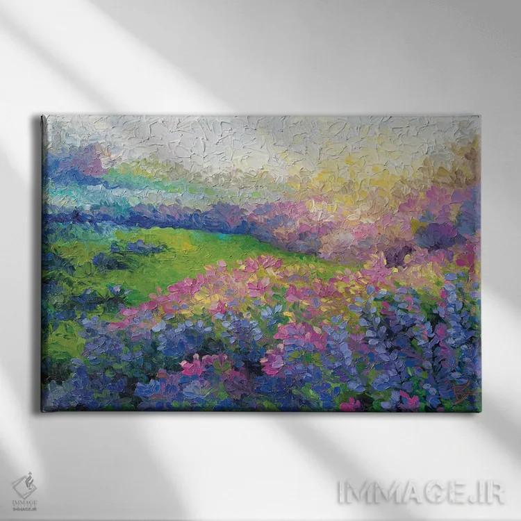 تابلو اسطوخودوس آفتابسوخته اثر دروتا کوسی - نمای روبهرو روی دیوار