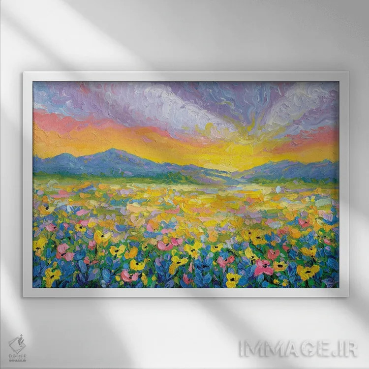 تابلو رویاها حقیقت پیدا میکنند اثر دروتا کوسی - نمای قابدار سفید