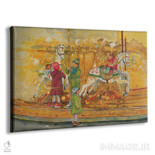 تابلو چرخوفلک اثر هلن دوبروویچ - نمای پرسپکتیو محصول