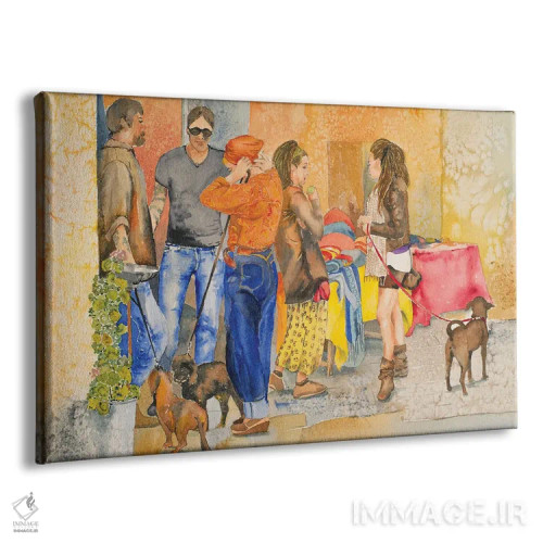 تابلو محل ملاقات اثر هلن دوبروویچ - نمای پرسپکتیو محصول