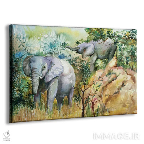 تابلو بالای تپه سفیدکها (تپه موریانهها) اثر هلن دوبروویچ - نمای پرسپکتیو محصول