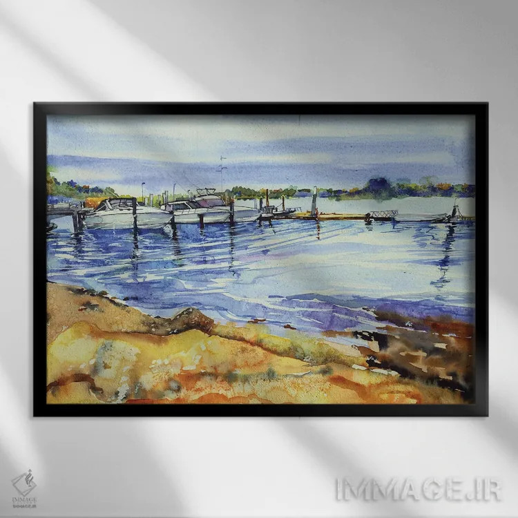 تابلو سیلوانیا (نام خاص) اثر هلن دوبروویچ - نمای قابدار مشکی