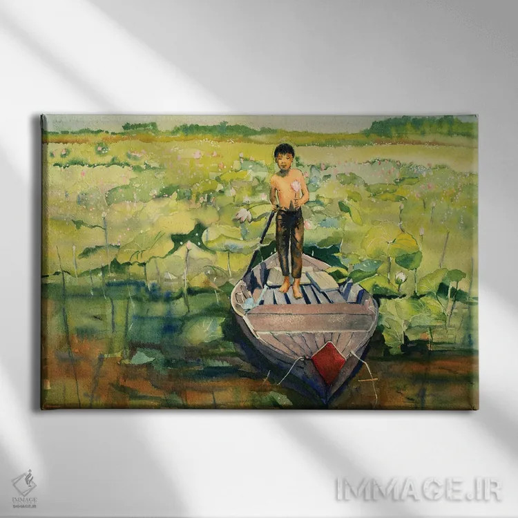 تابلو برای تو اثر هلن دوبروویچ - نمای روبهرو روی دیوار