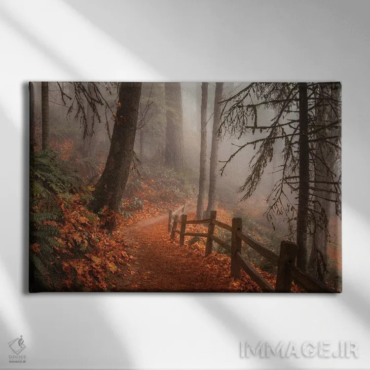 تابلو در مسیر اثر دان شوارتز - نمای روبهرو روی دیوار