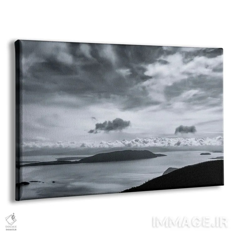 تابلو صبح جزایر سنخوان اثر دان شوارتز - نمای پرسپکتیو محصول