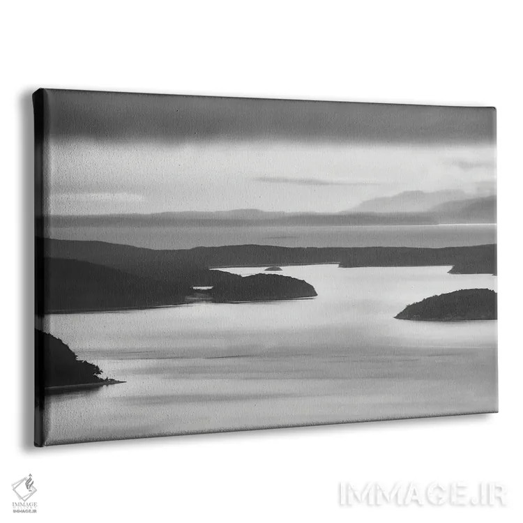 تابلو آرامش جزایر سنخوان اثر دان شوارتز - نمای پرسپکتیو محصول