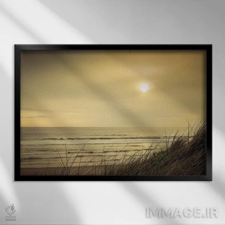 تابلو تلماسههای گسترده اثر دان شوارتز - نمای قابدار مشکی