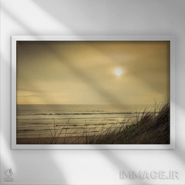 تابلو تلماسههای گسترده اثر دان شوارتز - نمای قابدار سفید