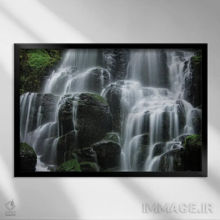 تابلو پخش زنده (ویدیویی/آنلاین) اثر دان شوارتز - نمای قابدار مشکی