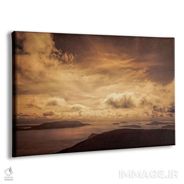 تابلو سپیدهدم اثر دان شوارتز - نمای پرسپکتیو محصول