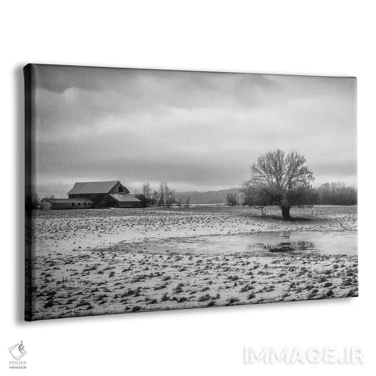 تابلو در مرتع برفی اثر دان شوارتز - نمای پرسپکتیو محصول