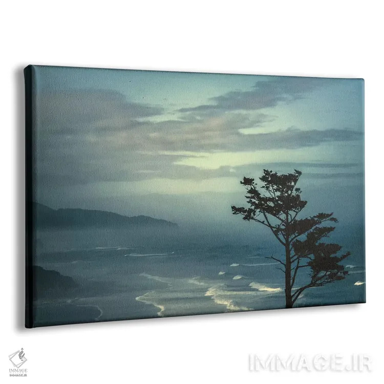 تابلو امواج ملایم اثر دان شوارتز - نمای پرسپکتیو محصول